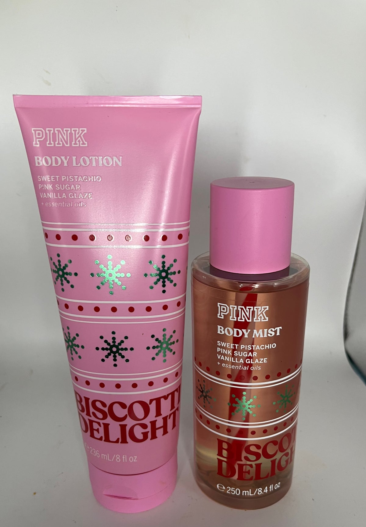 Victoria Secret Biscotti Delight Body Lotion Set