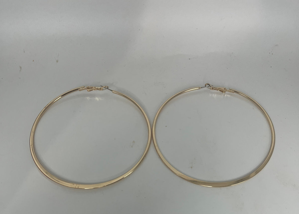 Exaggerated Hoop Earrings