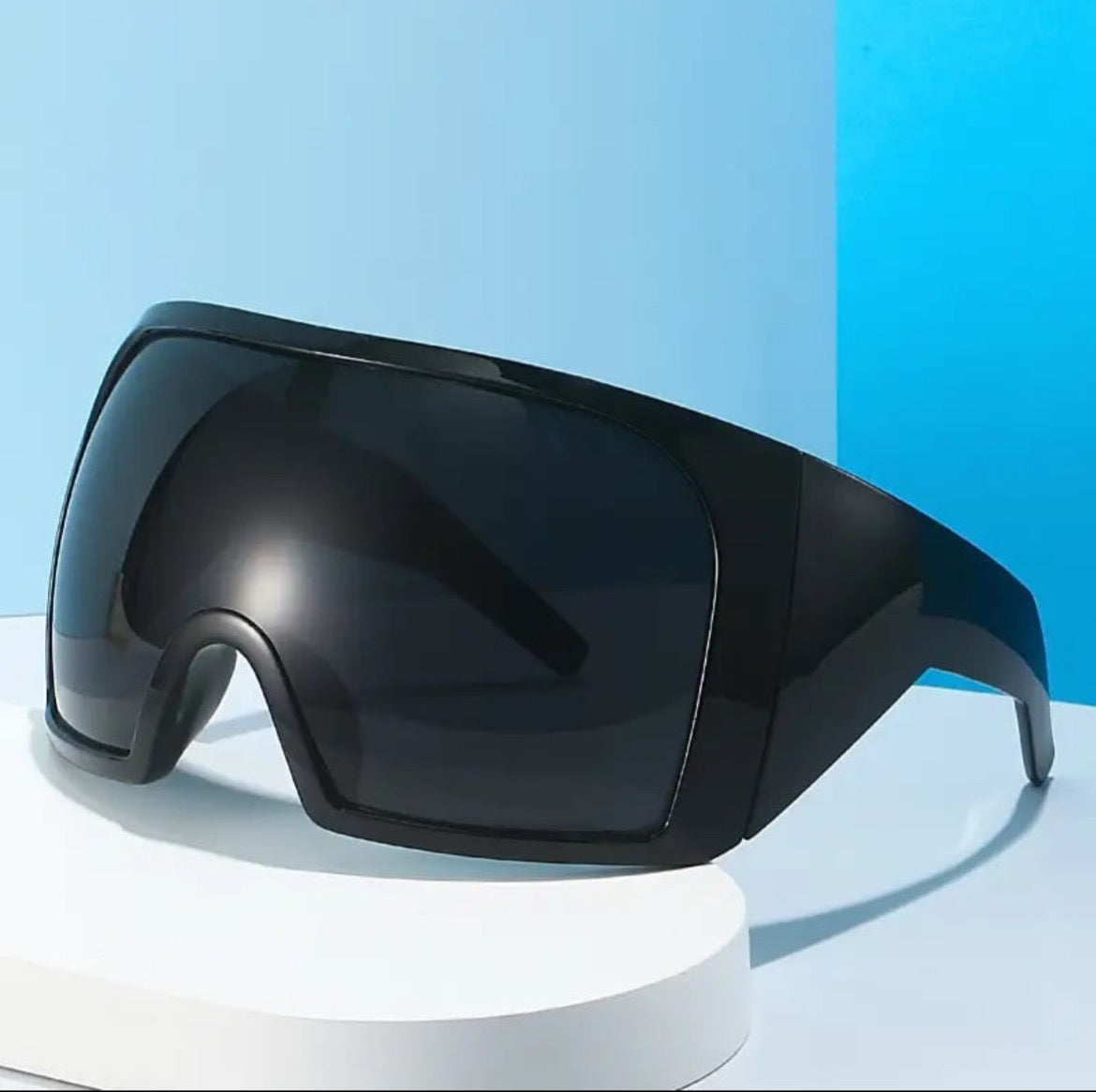 Punk Oversized One Piece Sunglasses