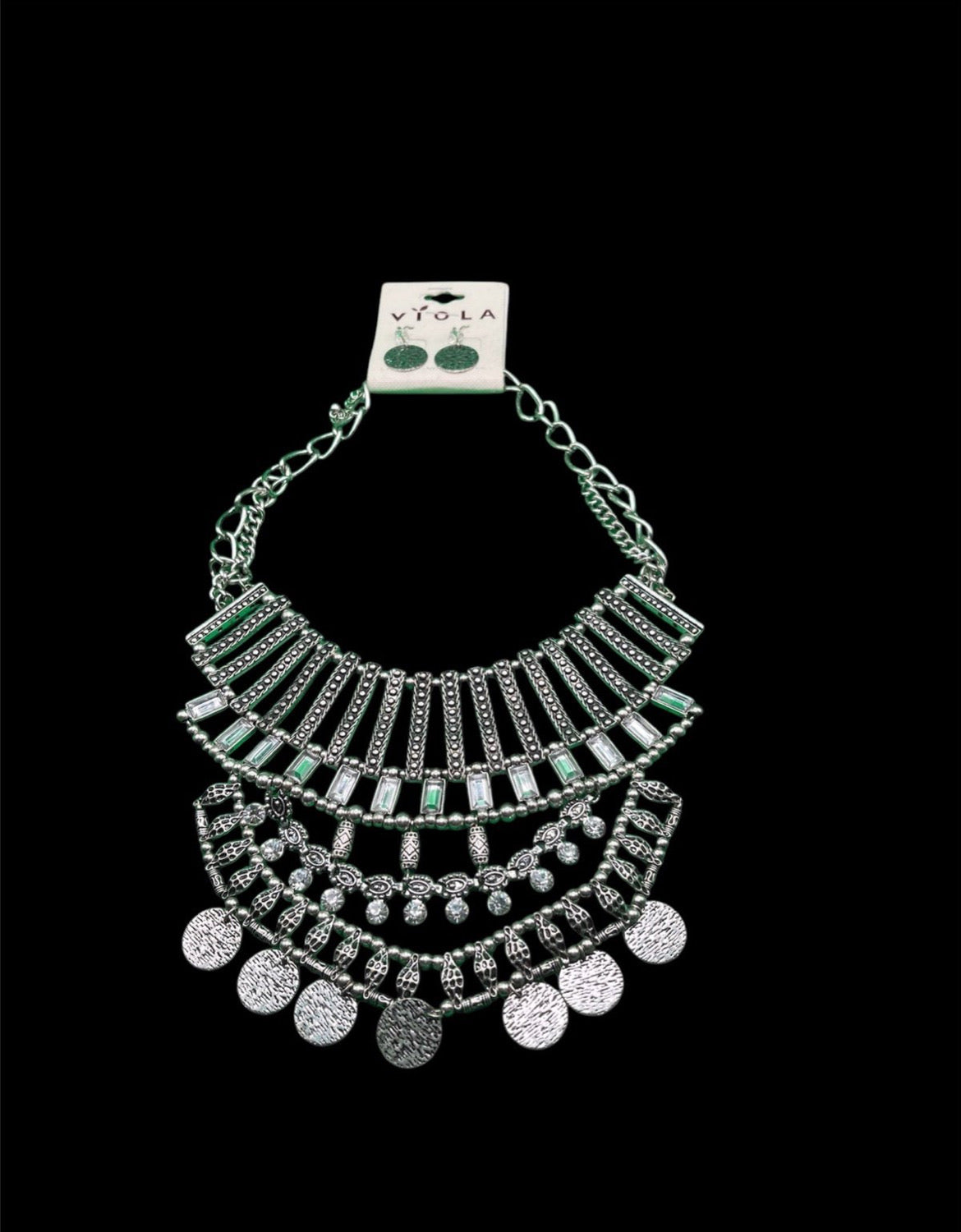 Armor Coin Necklace Set