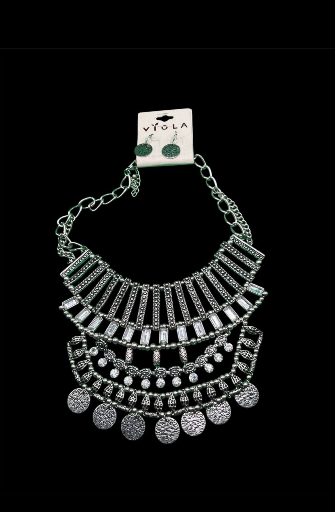 Armor Coin Necklace Set