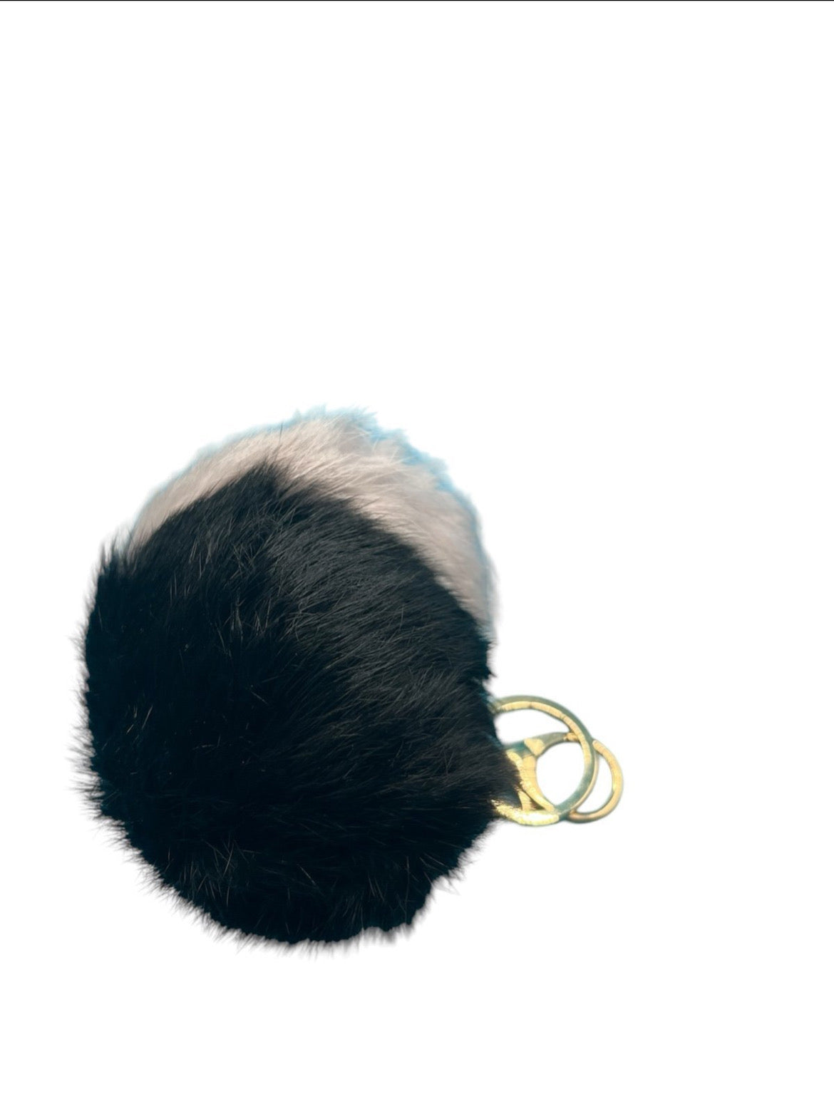 Two Tone Fur Charm