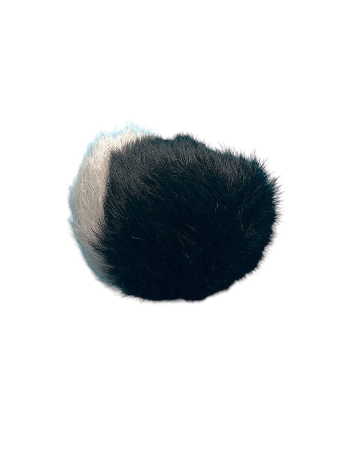 Two Tone Fur Charm