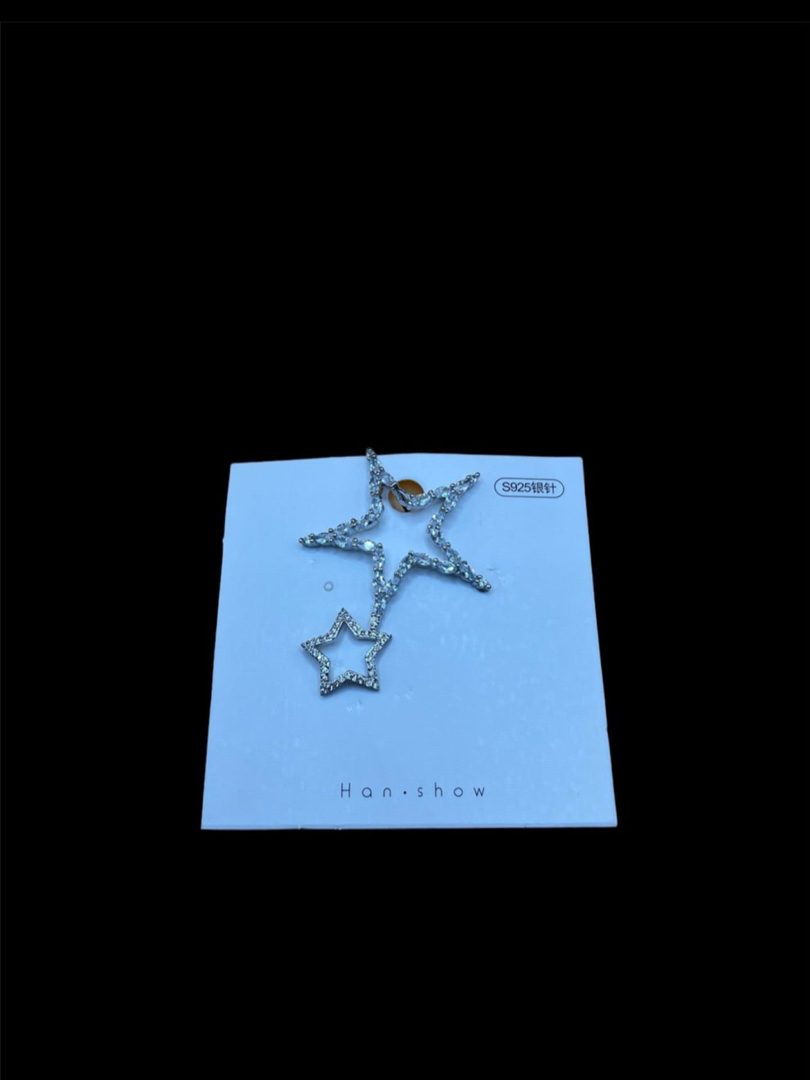Glistening Star Ear Cuffs