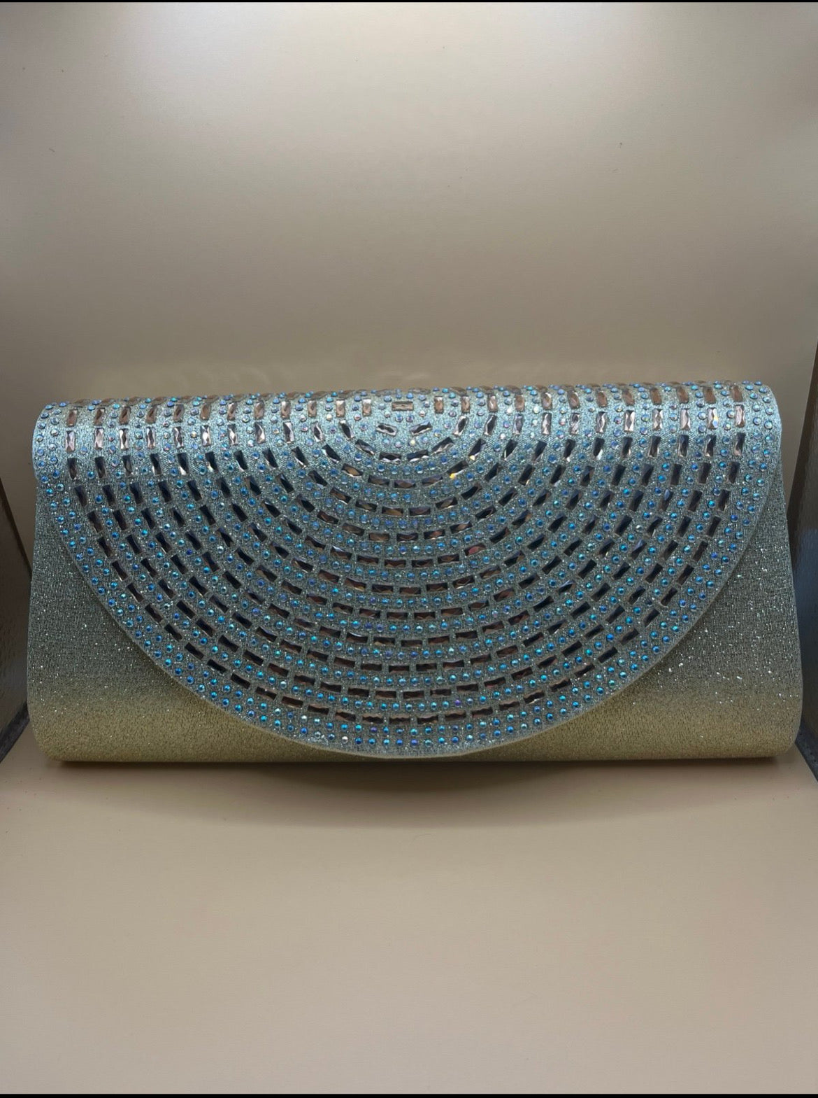 Gemstone Varnish Evening Bag