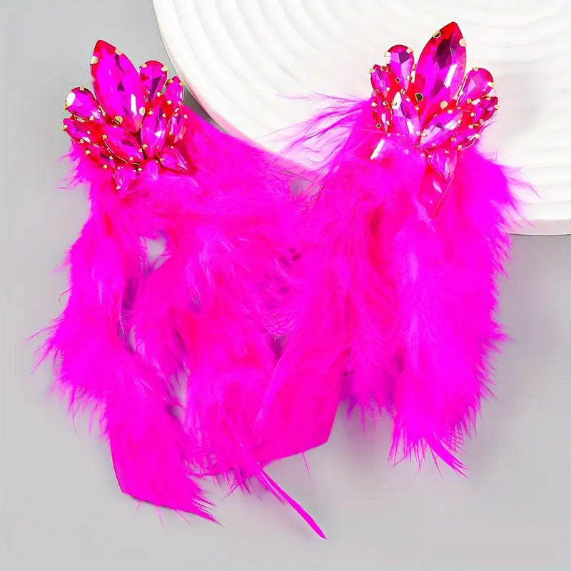 Bohemian Feather Earrings