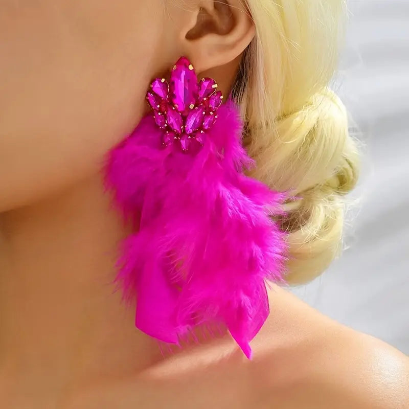 Bohemian Feather Earrings