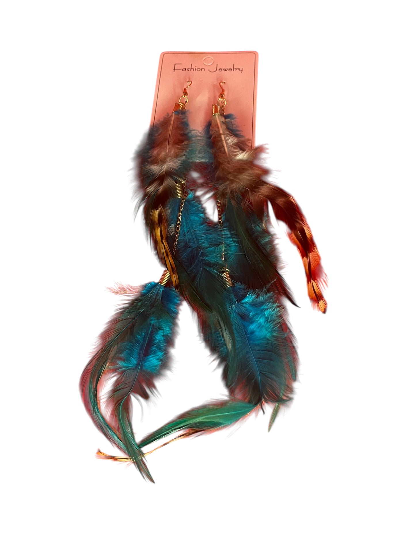 Boho Feather Earrings