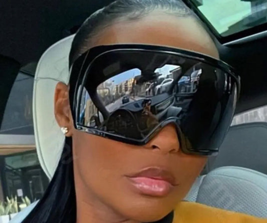 Punk Oversized One Piece Sunglasses
