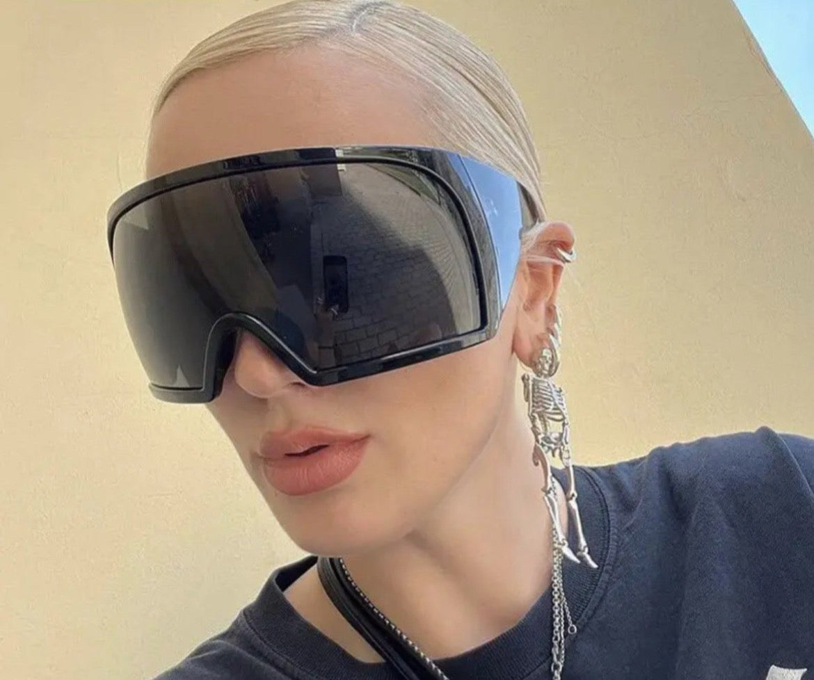 Punk Oversized One Piece Sunglasses