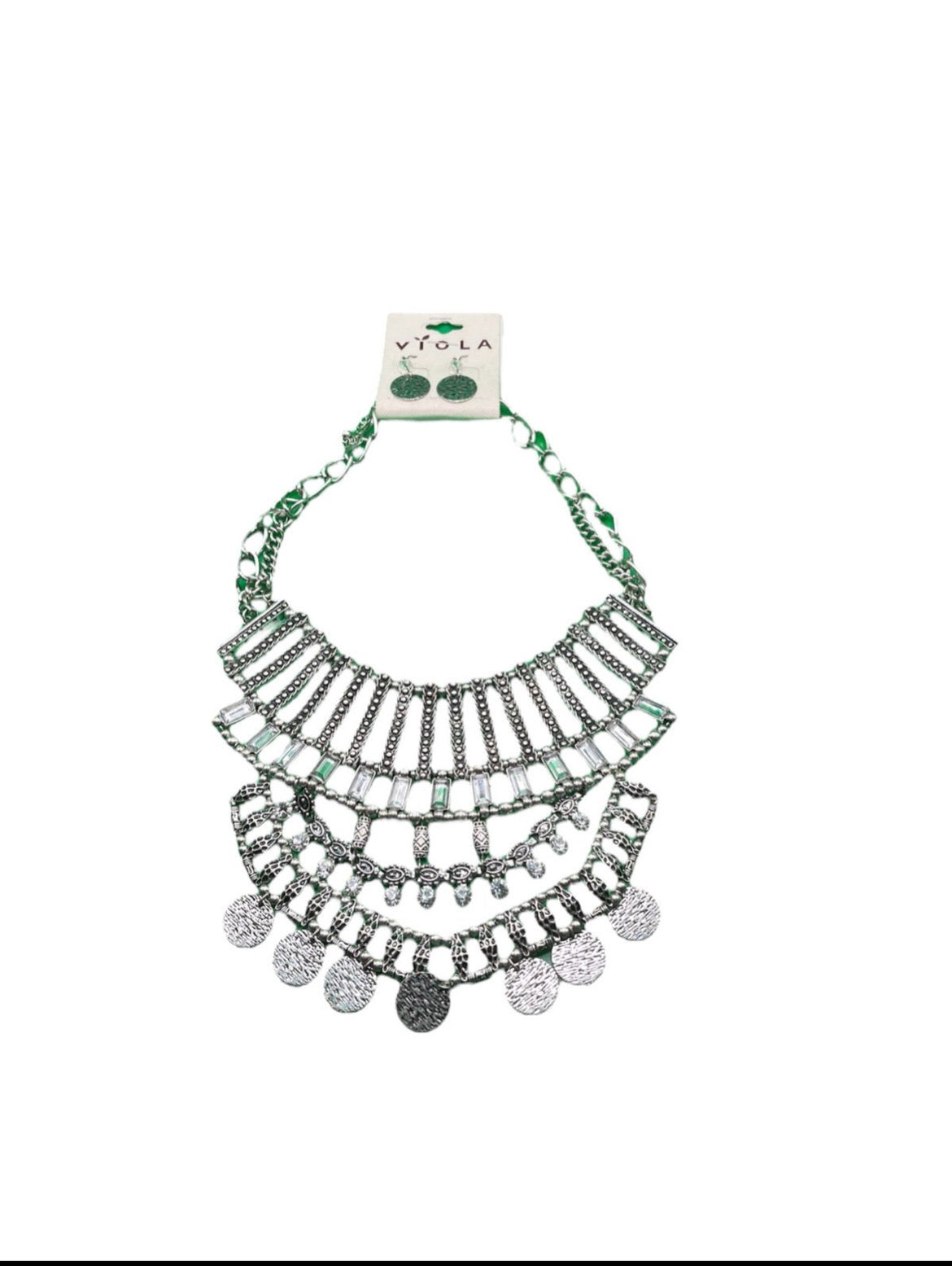 Armor Coin Necklace Set