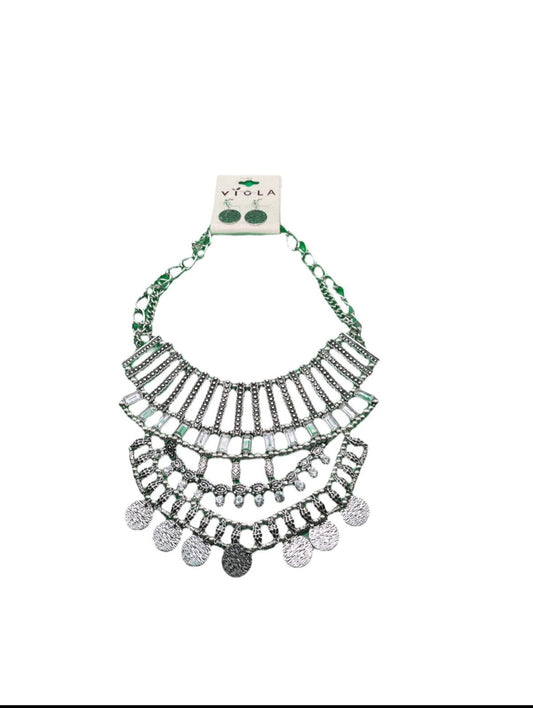 Armor Coin Necklace Set