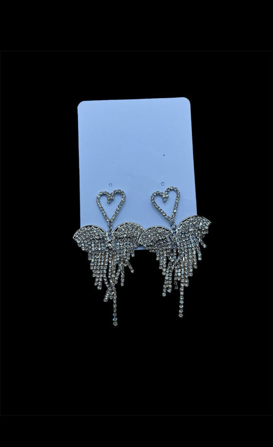 Sweetheart Butterfly Earrings