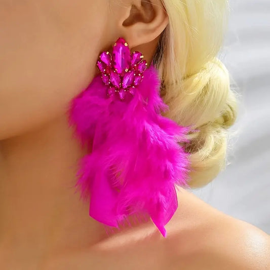 Bohemian Feather Earrings