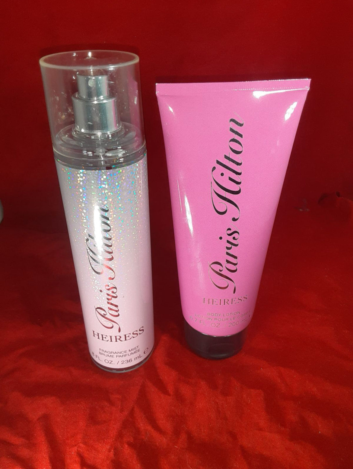 Paris Hilton Heiress Perfume Lotion Set