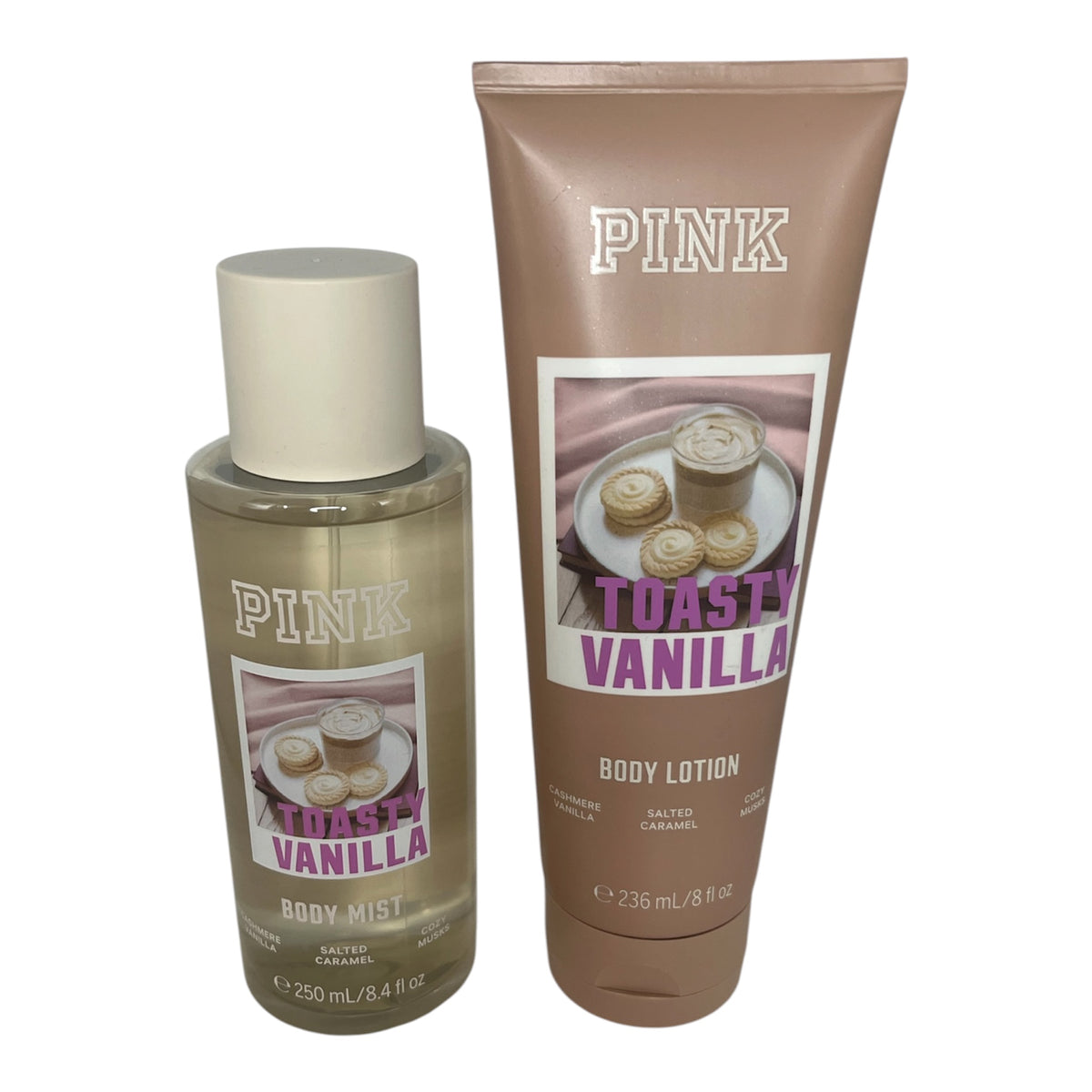 Victoria Secret Toasty Vanilla Body Lotion Set