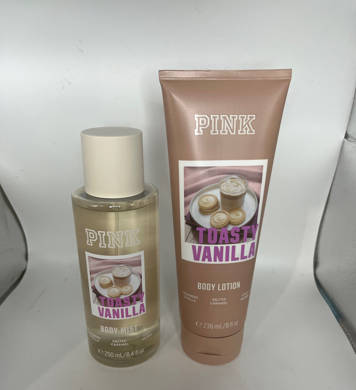 Victoria Secret Toasty Vanilla Body Lotion Set