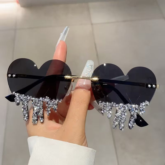 Heart Droplet Sunglasses