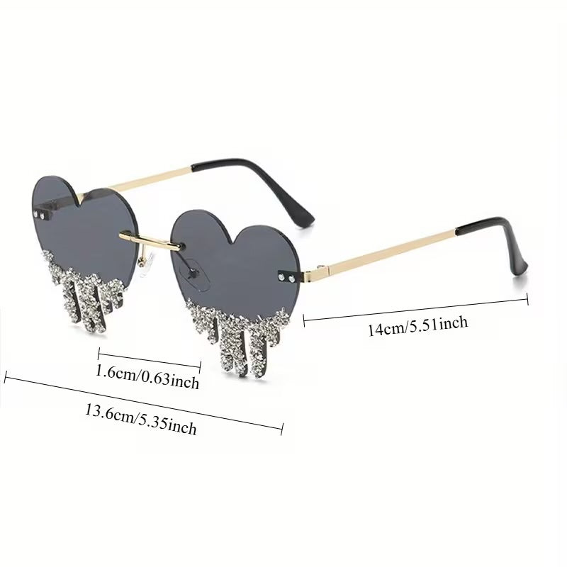 Heart Droplet Sunglasses