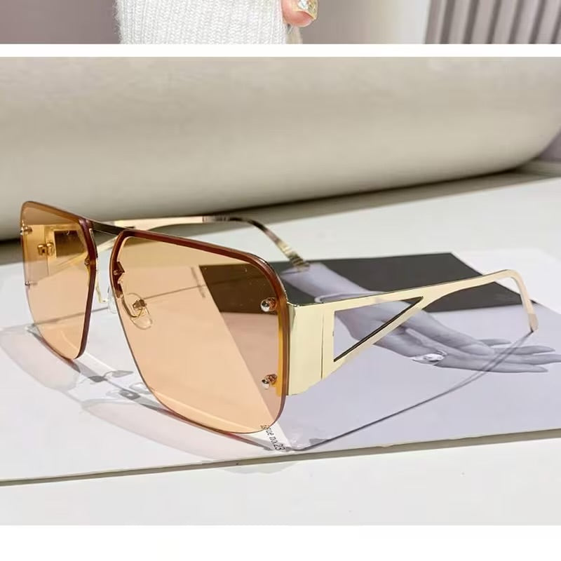 Retro Gold Sunglasses