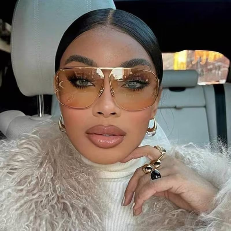 Retro Gold Sunglasses