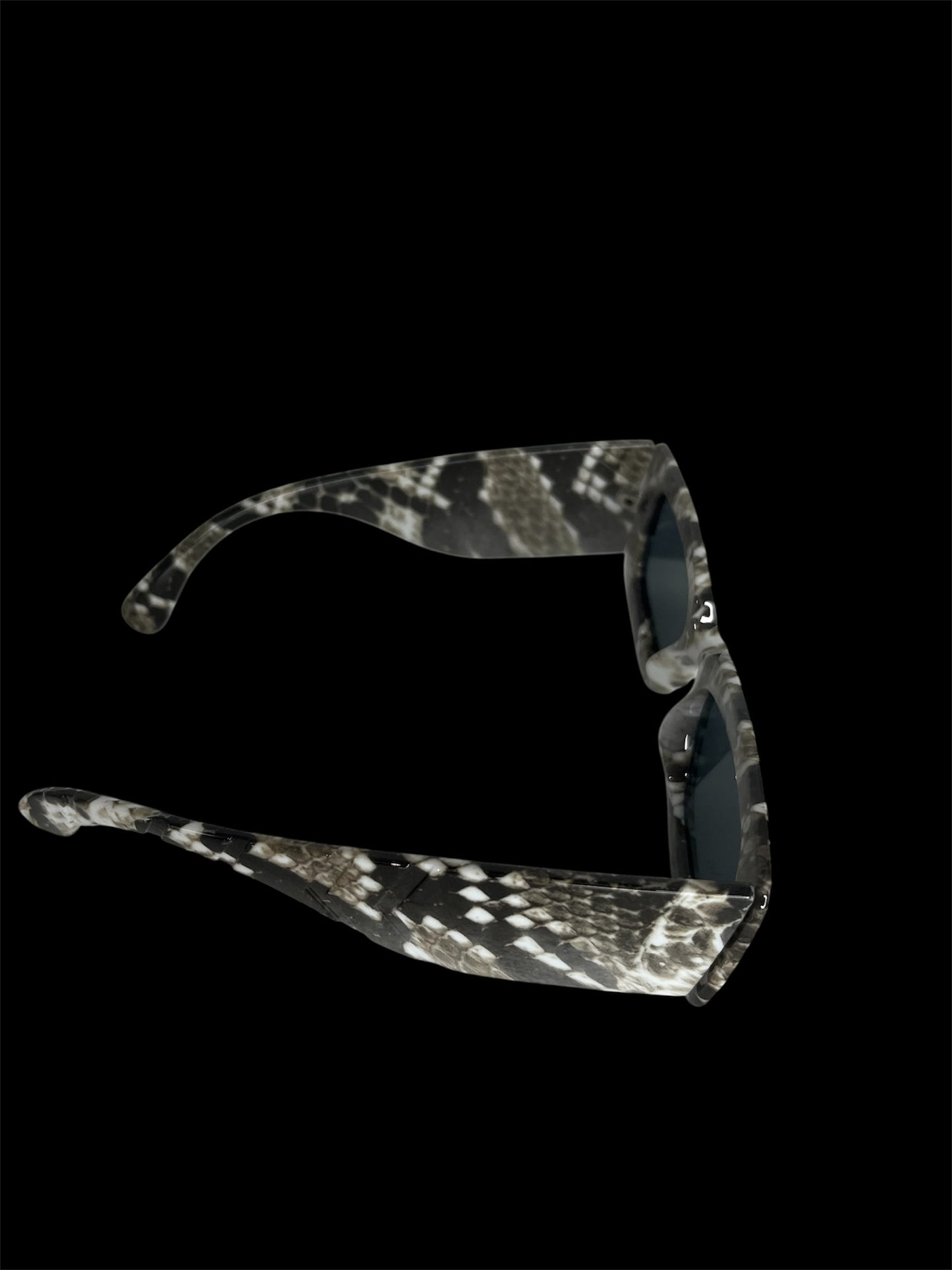 Vintage Style Python Sunglasses
