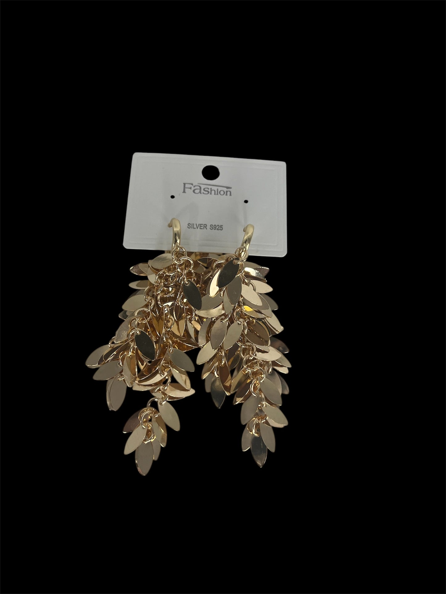 Metal Leaf Earrings