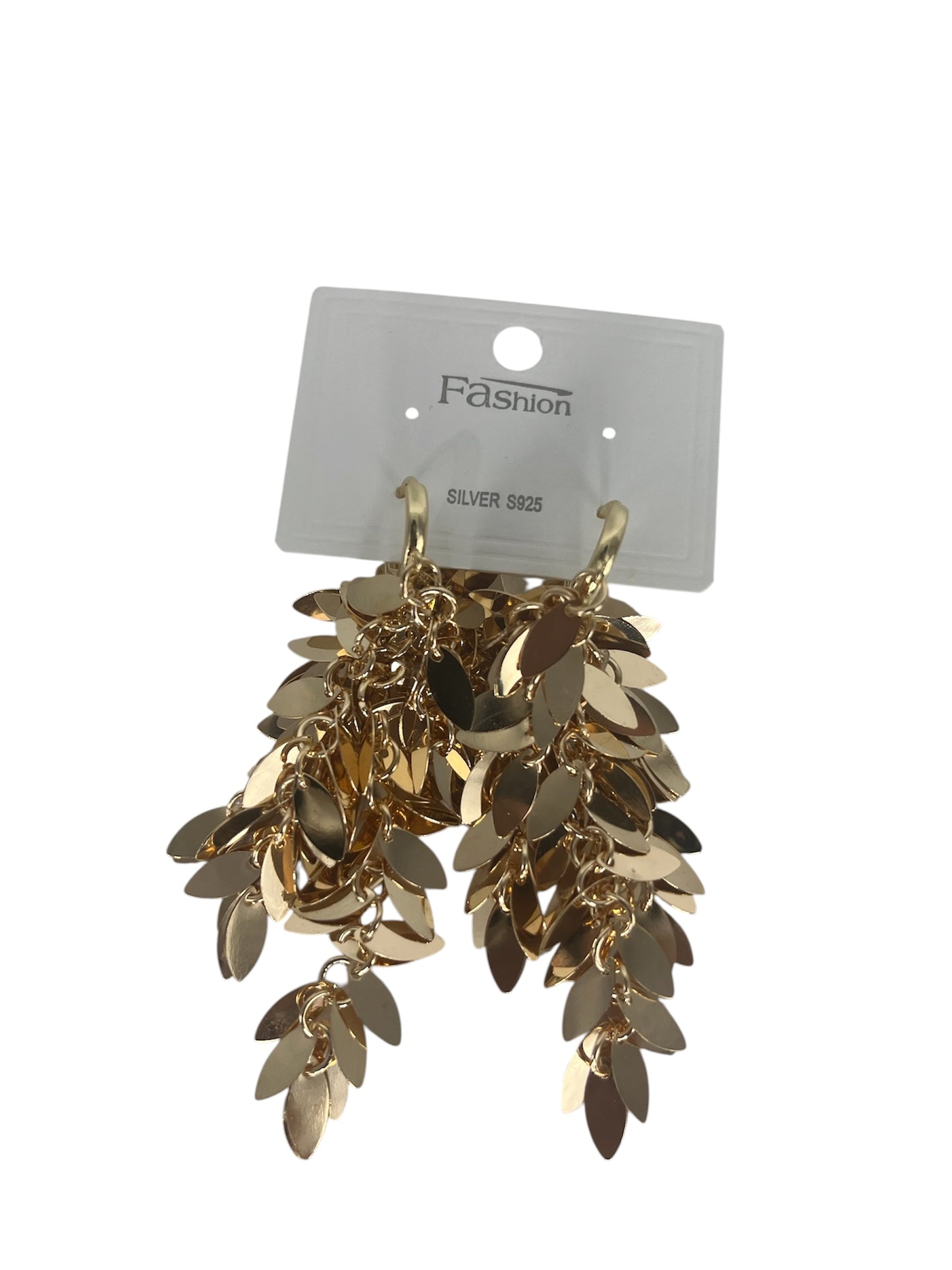 Metal Leaf Earrings