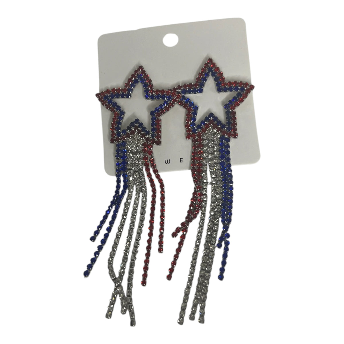 Star & Heart Tassel Earrings
